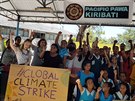 Stávka za klima dorazila i do tichomoského Kiribati (20. 9. 2019)