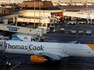 Letadla cestovní kanceláe Thomas Cook na letiti v anglickém Manchesteru (23....