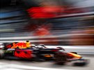 Max Verstappen ze stáje Red Bull bhem tréninku na Velkou cenu Ruska formule 1