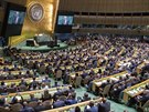 Generální tajemník OSN Antonio Guterres zahajuje 74. zasedání Valného...