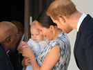 Princ Harry, vévodkyn Meghan a jejich syn Archie Harrison (Kapské Msto, 25....