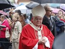 Kardinál Dominik Duka na Svatováclavské pouti. (28.9.2019, Stará Boleslav)
