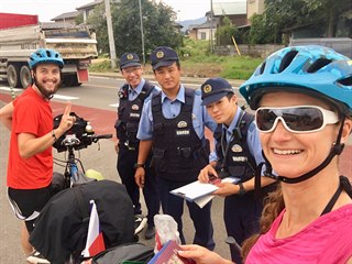 Naše první policejní kontrola dopadla zdárně.