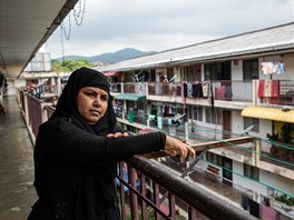 Neustálý strach ze zatčení či deportace často žene Rohingy v Malajsii na okraj...