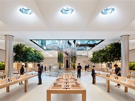 Prodejna Apple Store na 5th Avenue v New Yorku