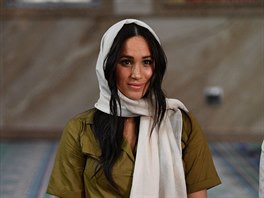 Vévodkyn Meghan v nejstarí jihoafrické meit Auwal ve tvrti Bo Kaap (Kapské...