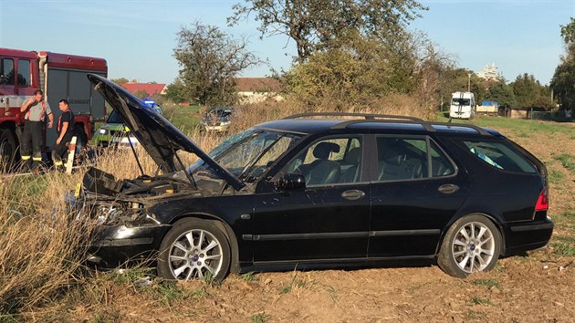 U obce Chottov na Mladoboleslavsku havarovalo osobn auto. (21. z 2019)