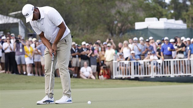 Sebastin Muoz patuje na turnaji Sanderson Farms Championship v Jacksonu.