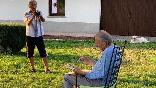 Z naten filmu o Karlu Gottovi