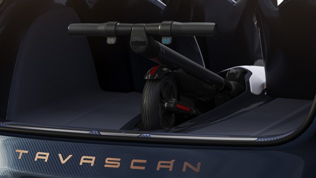 Nov� elektrokoncept automobilky SEAT: Cupra Tavascan m� integrovanou elektrokolob�ku na posledn� m�li.