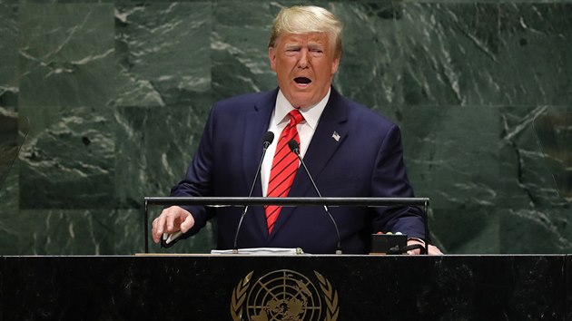Budoucnost nepat globalistm, ale vlastencm, prohlsil Trump v OSN