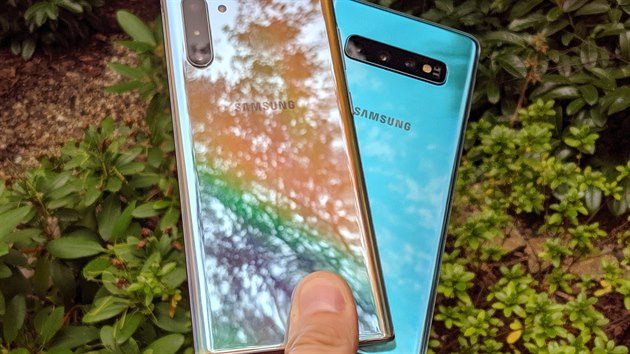 Samsung Galaxy S10 a Galaxy Note 10