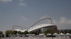 Chalifv stadion v Dauhá hostí mistrovství svta v atletice.