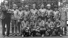 Házenkáky Zory Olomouc, které v sezon 1966/67 získaly první titul v historii...