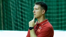 Nový trenér extraligového týmu volejbalistek VK UP Olomouc Petr Zapletal.