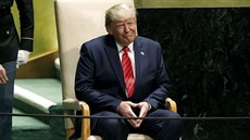 Americký prezident Donald Trump na 74. zasedání Valného shromádní OSN. (24....