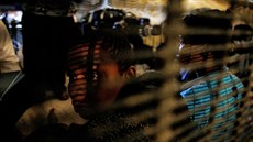 Migranti zachrán�ní ve St�edozemním mo�i v maltském p�ístavu v hlavním m�st�...