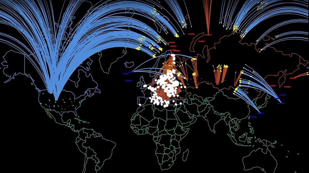 Simulace jaderné války mezi USA/NATO a Ruskem