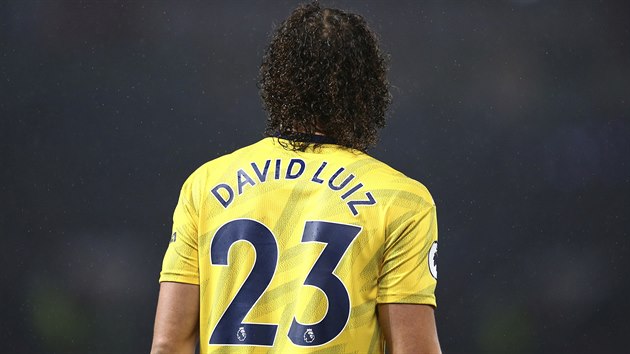 David Luiz v dresu Arsenalu