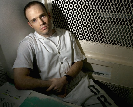 Tehdy estadvacetiletý Randy Halprin na snímku z vznice (3. prosince 2003)