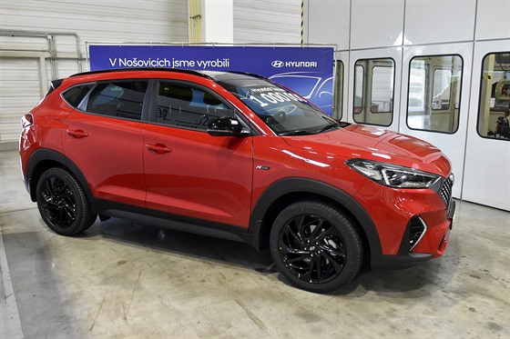 Miliont� v�z modelu Hyundai Tucson sjel 9. ��jna 2019 z v�robn� linky...