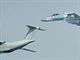 Rusk transportn letoun An-72 a sthac stroj Su-35S identifikovan v z...