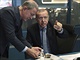 Tureck prezident Recep Tayyip Erdogan (vpravo, 9. jna 2019)