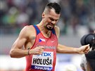 DINA. Jakub Holua v rozbhu na 1500 metr na MS v Dauhá.