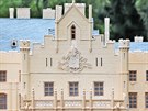 Model zámku Lednice je novinkou v mariánskolázeském Miniaturparku Boheminium.