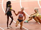 Česká závodnice Kristiina Mäki skončila ve svém rozběhu na 1500 metrů osmá.