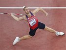 Oštěpař Jakub Vadlejch během kvalifikace na atletickém mistrovství světa v Dauhá