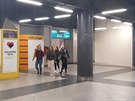 Prostory podchodu pod vlakovm ndram v Plzni