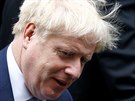 Britský premiér Boris Johnson opoutí Downing Street v Londýn. (3.íjna 2019)