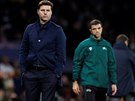 Trenér Mauricio Pochettino z Tottenhamu bhem utkání Ligy mistr proti Bayernu.