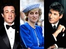 Sylvester Stallone, princezna Diana a Richard Gere
