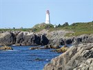 Louisbourg Lighthouse: Nové Skotsko, Kanada