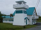 V majáku The Lighthouse Hotel Blue Rocks v Novém Skotsku v Kanad mete i...