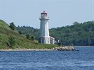 Georges Island Lighthouse: Halifax, Kanada