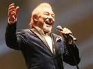 Karel Gott zazp�val naposledy sv� rodn� Plzni letos v lednu.