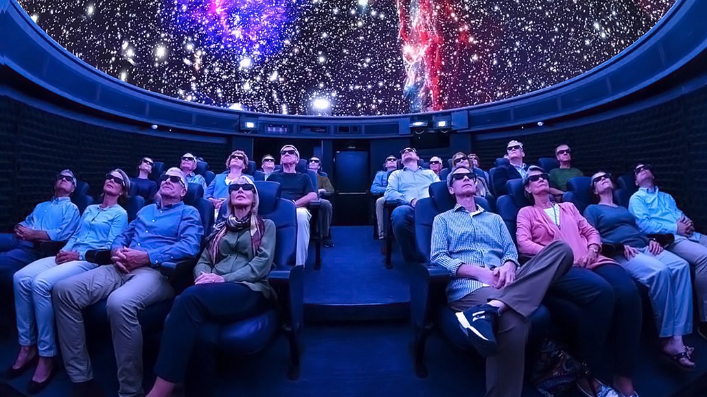 Planetárium na lodi Viking Jupiter