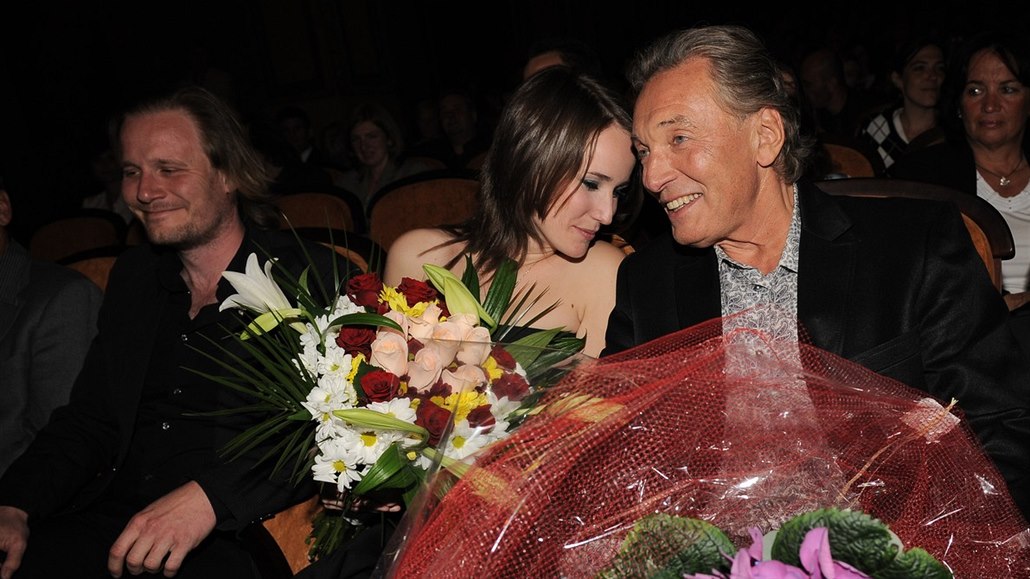 Olga Malí�ová �pátová a Karel Gott (2009)