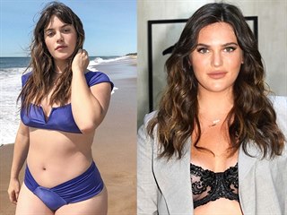 Plus size modelka Ali Tate Cutlerová (2019)