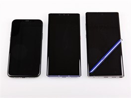 iPhone 11 Pro, Huawei Mate 30 Pro, Samsung Galaxy Note 10+