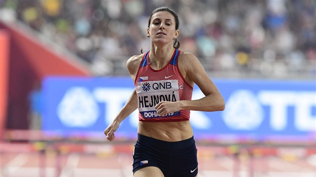 Zuzana Hejnová ve finále na 400 m překážek v Dauhá