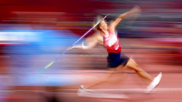 OŠTĚP. Česká atletka Barbora Špotáková se kvalifikuje v hodu oštěpem na Mistrovství světa v atletice 2019 v katarském hlavním městě Dauhá.
