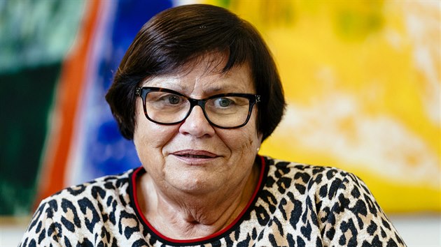Ministryně spravedlnosti Marie Benešová při rozhovoru pro MF DNES (4. října 2019)