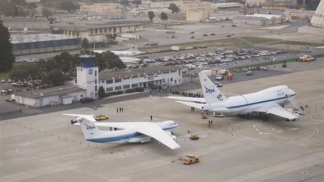 Ltajc observato SOFIA a dnes ji neslouc observato KAO na letiti NASA v Ames Research Center (ARC) v Kalifornii