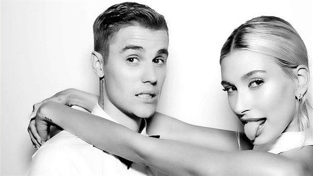 Justin a Hailey Bieberovi (30. z 2019)