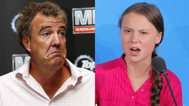 Jeremy Clarkson a Greta Thunbergov