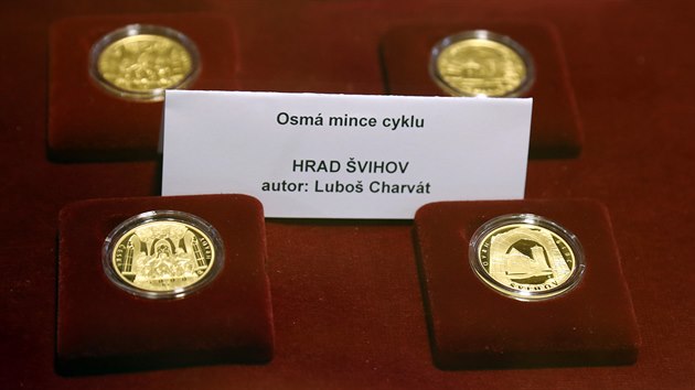 esk nrodn banka vydala pamtn minci s motivem vihovskho hradu. (1. 10. 2019)